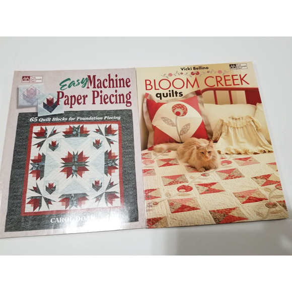 Bloom creek quilts/easy machine paper piecing books item no.475 - Picture 1 of 6